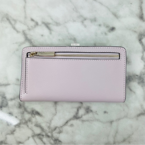 Kate Spade Staci Saffiano Shoulder Bag Crossbody & Wallet In Lilac Moon - Picture 14 of 16